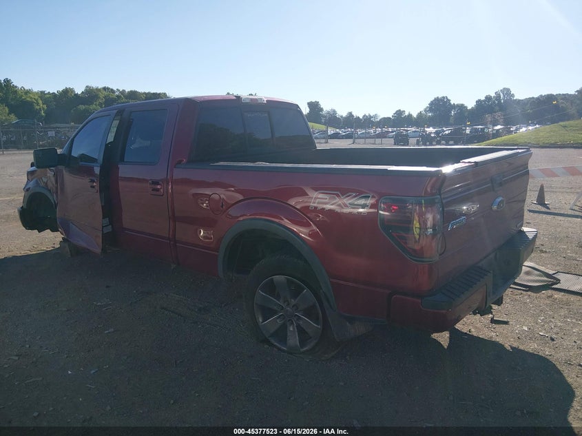 2014 Ford F-150 VIN 1FTFW1EF0EFC37863 IAAI salvage auction — LEFT SIDE, Clear (Tennessee), sold $1,100 on 2026-08-15 (photo 3)