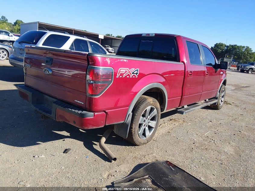2014 Ford F-150 VIN 1FTFW1EF0EFC37863 IAAI salvage auction — LEFT SIDE, Clear (Tennessee), sold $1,100 on 2026-08-15 (photo 4)