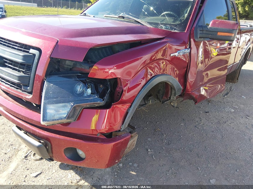 2014 Ford F-150 VIN 1FTFW1EF0EFC37863 IAAI salvage auction — LEFT SIDE, Clear (Tennessee), sold $1,100 on 2026-08-15 (photo 6)