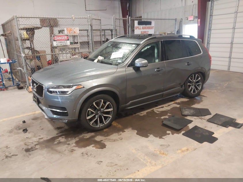 2018 Volvo Xc90 VIN YV4A22PK1J1215820 IAAI salvage auction — LEFT REAR, Original (Texas), sold $6,800 on 2026-07-22 (photo 2)