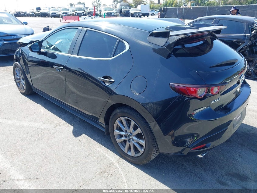 2021 Mazda 3 VIN JM1BPAJL2M1310993 IAAI salvage auction — FRONT END, Salvage (California), sold $1,350 on 2026-07-23 (photo 3)