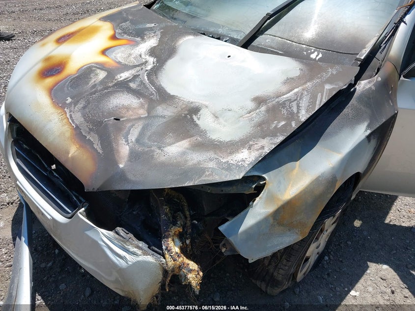 2007 Hyundai Elantra VIN KMHDU46D47U186650 IAAI salvage auction — ENGINE DAMAGE, Clear (Virginia), sold $100 on 2026-07-07 (photo 6)