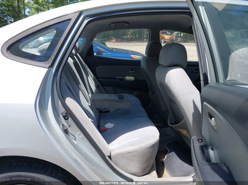 2007 Hyundai Elantra VIN KMHDU46D47U186650 IAAI salvage auction — ENGINE DAMAGE, Clear (Virginia), sold $100 on 2026-07-07 (photo 8)