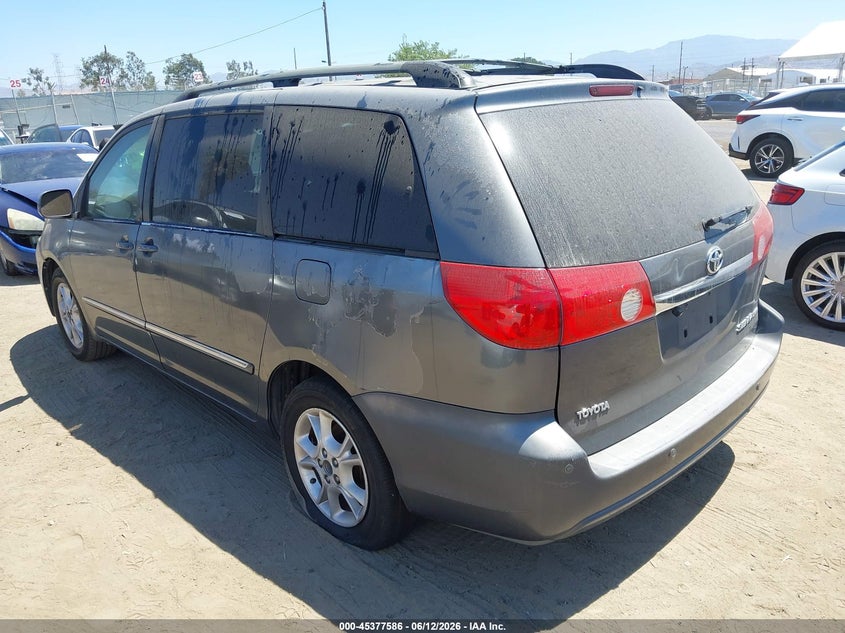 2006 Toyota Sienna VIN 5TDZA22C56S458405 IAAI salvage auction — UNKNOWN, Clear - Dealer Only (California), sold $600 on 2026-07-08 (photo 3)