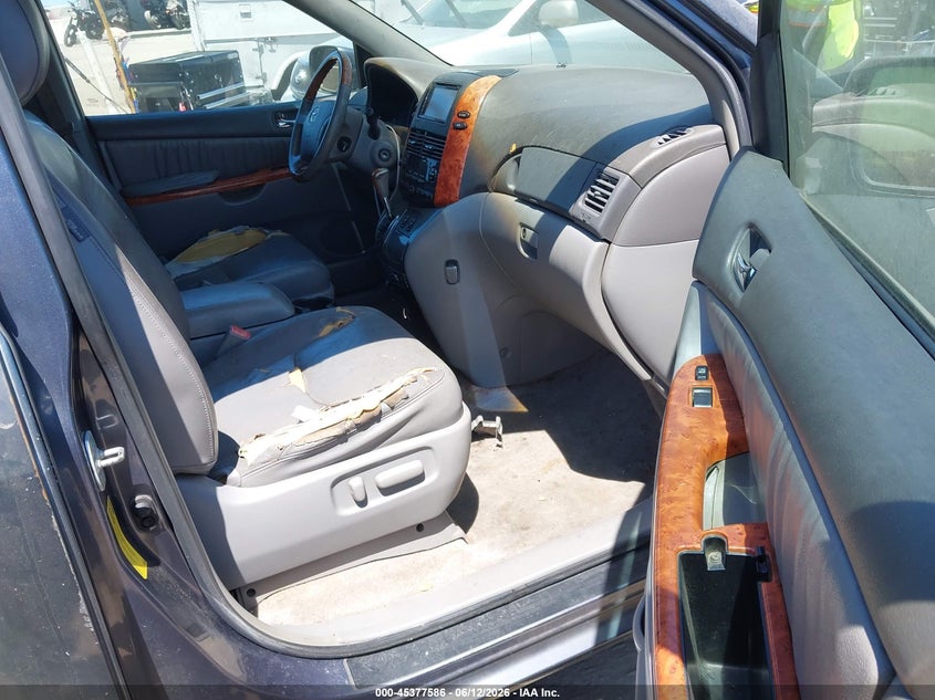 2006 Toyota Sienna VIN 5TDZA22C56S458405 IAAI salvage auction — UNKNOWN, Clear - Dealer Only (California), sold $600 on 2026-07-08 (photo 5)