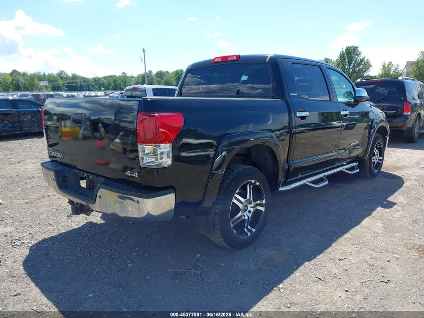 2010 Toyota Tundra VIN 5TFHW5F15AX115037 IAAI salvage auction — FRONT END, Mv-907A (New York), sold $4,800 on 2026-07-07 (photo 4)