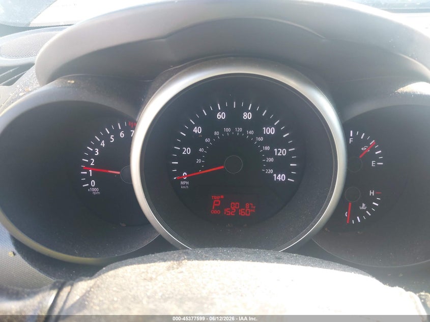 2013 Kia Soul VIN KNDJT2A60D7553707 IAAI salvage auction — NORMAL WEAR, Clear (Georgia), sold $750 on 2026-07-08 (photo 7)