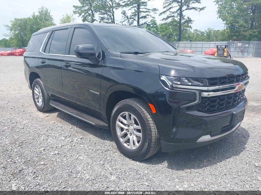 2021 Chevrolet Tahoe VIN 1GNSKMED8MR300254 IAAI salvage auction — NORMAL WEAR, Sf97 (New Jersey), sold $26,750 on 2026-07-21 (photo 1)