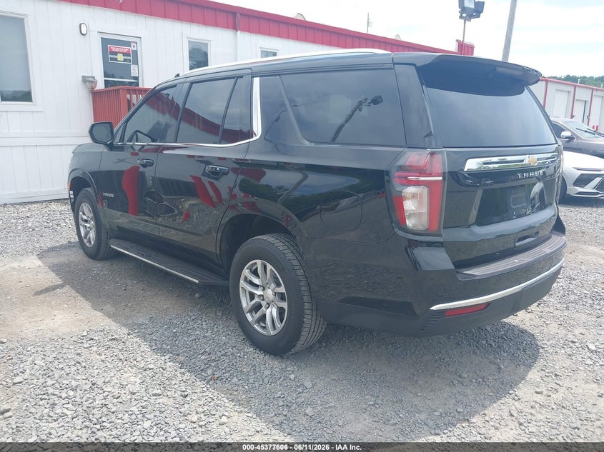 2021 Chevrolet Tahoe VIN 1GNSKMED8MR300254 IAAI salvage auction — NORMAL WEAR, Sf97 (New Jersey), sold $26,750 on 2026-07-21 (photo 3)