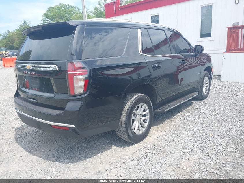 2021 Chevrolet Tahoe VIN 1GNSKMED8MR300254 IAAI salvage auction — NORMAL WEAR, Sf97 (New Jersey), sold $26,750 on 2026-07-21 (photo 4)