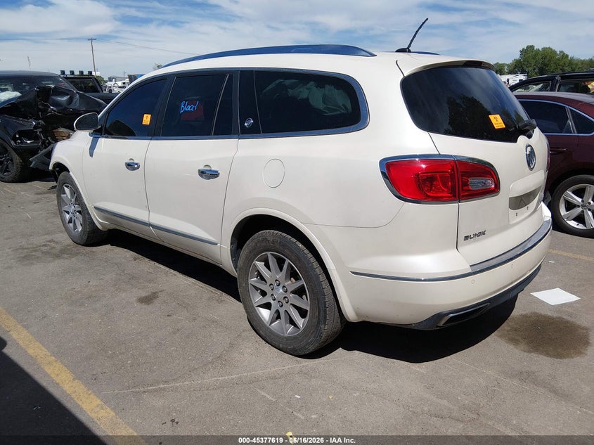 2014 Buick Enclave VIN 5GAKVBKD7EJ309800 IAAI salvage auction — FRONT END, Salvage Title, sold $450 on 2026-09-03 (photo 3)