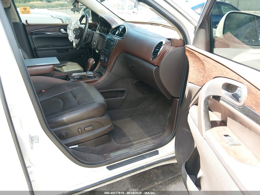 2014 Buick Enclave VIN 5GAKVBKD7EJ309800 IAAI salvage auction — FRONT END, Salvage Title, sold $450 on 2026-09-03 (photo 5)