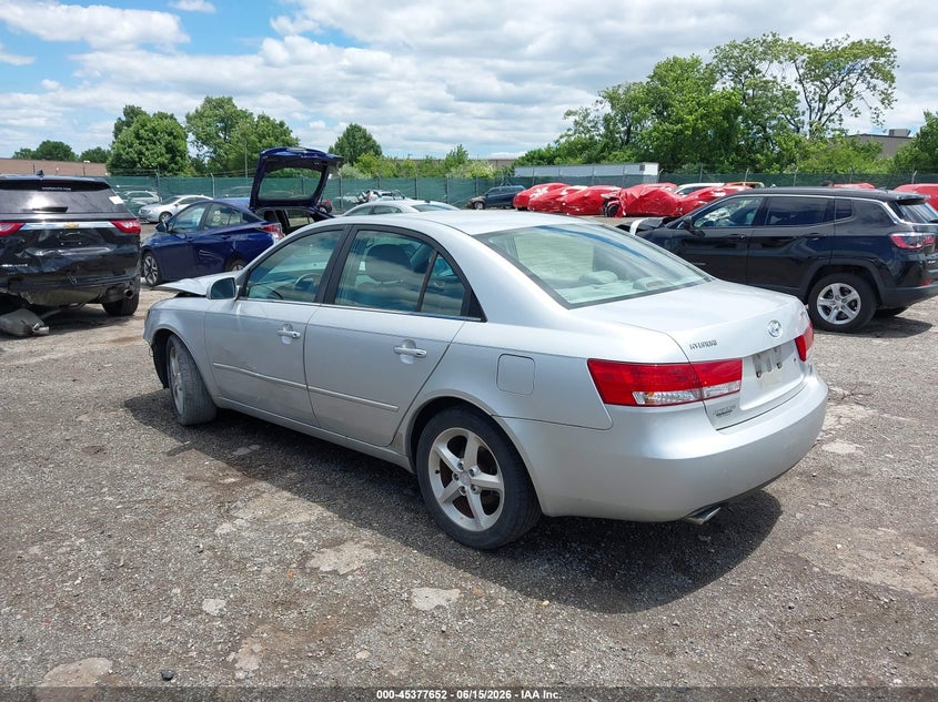 2006 Hyundai Sonata VIN 5NPEU46F26H074755 IAAI salvage auction — FRONT END, Salvage (Pennsylvania), sold $25 on 2026-07-24 (photo 3)
