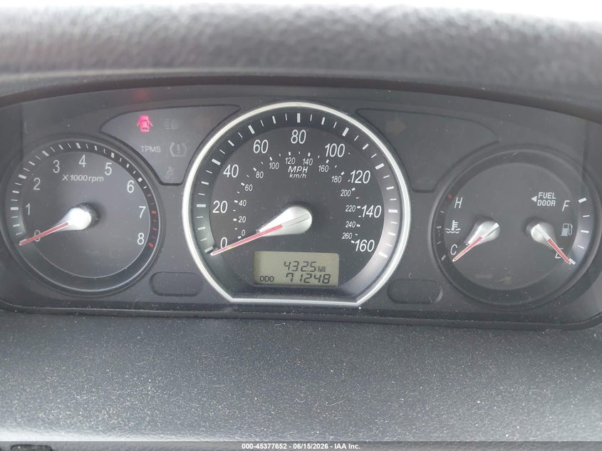 2006 Hyundai Sonata VIN 5NPEU46F26H074755 IAAI salvage auction — FRONT END, Salvage (Pennsylvania), sold $25 on 2026-07-24 (photo 7)