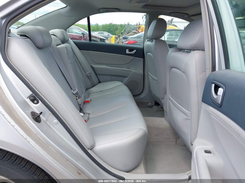 2006 Hyundai Sonata VIN 5NPEU46F26H074755 IAAI salvage auction — FRONT END, Salvage (Pennsylvania), sold $25 on 2026-07-24 (photo 8)