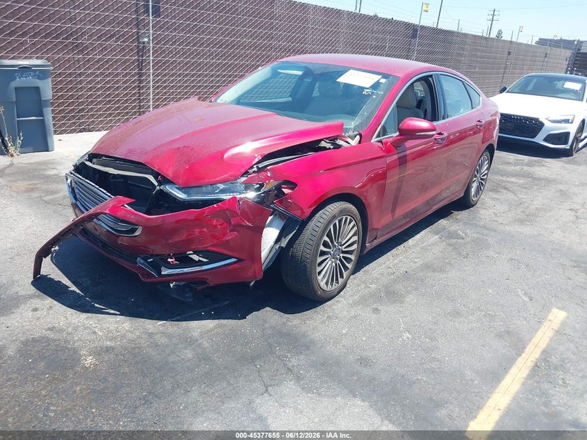 2017 Ford Fusion VIN 3FA6P0K90HR171172 IAAI salvage auction — RIGHT FRONT, Salvage Title, sold $1,450 on 2026-07-19 (photo 2)
