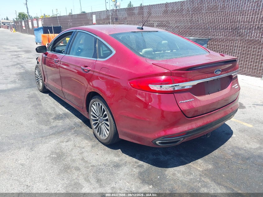 2017 Ford Fusion VIN 3FA6P0K90HR171172 IAAI salvage auction — RIGHT FRONT, Salvage Title, sold $1,450 on 2026-07-19 (photo 3)