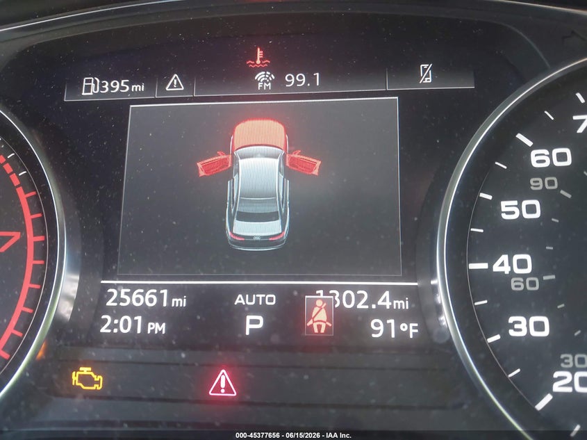 2020 Audi A4 VIN WAUDNAF4XLN006573 IAAI salvage auction — RIGHT FRONT, Salvage (North Carolina), sold $8,150 on 2026-07-16 (photo 7)
