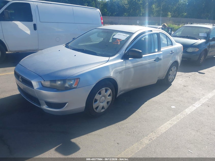 2008 Mitsubishi Lancer VIN JA3AU16U58U009076 IAAI salvage auction — NORMAL WEAR, Clear (Utah), sold $325 on 2026-07-09 (photo 2)