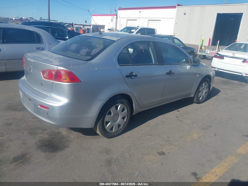 2008 Mitsubishi Lancer VIN JA3AU16U58U009076 IAAI salvage auction — NORMAL WEAR, Clear (Utah), sold $325 on 2026-07-09 (photo 4)
