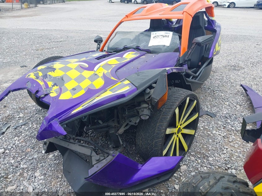 2015 Polaris Slingshot VIN 57XAASFA0F5102947 IAAI salvage auction — FRONT END, Clear (Tennessee), sold $1,550 on 2026-07-08 (photo 2)