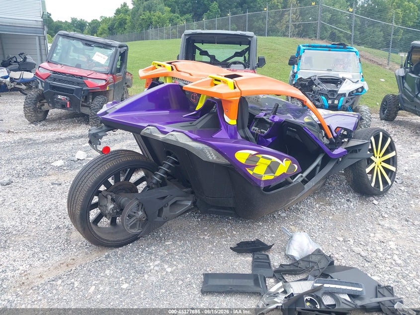 2015 Polaris Slingshot VIN 57XAASFA0F5102947 IAAI salvage auction — FRONT END, Clear (Tennessee), sold $1,550 on 2026-07-08 (photo 4)