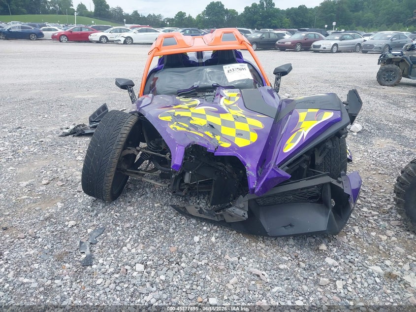 2015 Polaris Slingshot VIN 57XAASFA0F5102947 IAAI salvage auction — FRONT END, Clear (Tennessee), sold $1,550 on 2026-07-08 (photo 5)