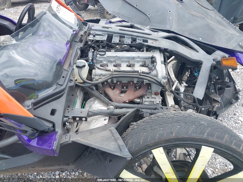 2015 Polaris Slingshot VIN 57XAASFA0F5102947 IAAI salvage auction — FRONT END, Clear (Tennessee), sold $1,550 on 2026-07-08 (photo 8)