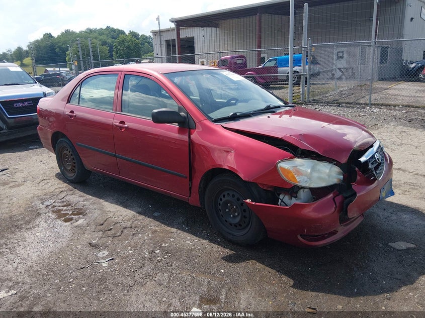 2008 Toyota Corolla VIN 2T1BR32E78C902459 IAAI salvage auction — FRONT & REAR, Salvage (West Virginia), sold $425 on 2026-07-18 (photo 1)