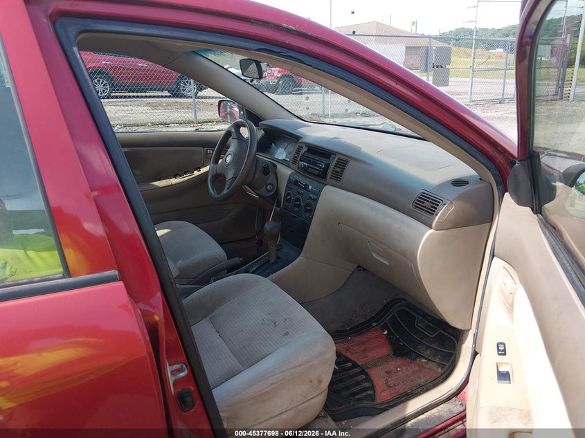 2008 Toyota Corolla VIN 2T1BR32E78C902459 IAAI salvage auction — FRONT & REAR, Salvage (West Virginia), sold $425 on 2026-07-18 (photo 5)