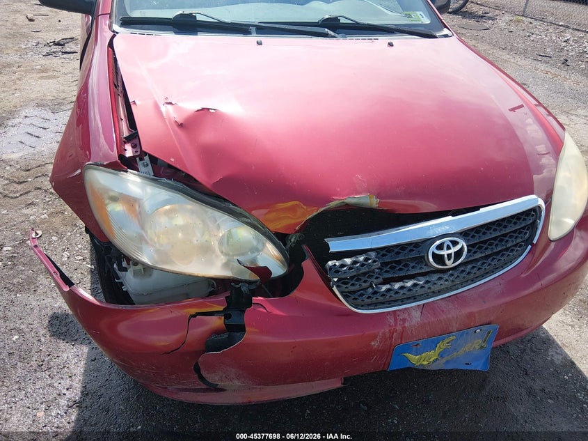 2008 Toyota Corolla VIN 2T1BR32E78C902459 IAAI salvage auction — FRONT & REAR, Salvage (West Virginia), sold $425 on 2026-07-18 (photo 6)