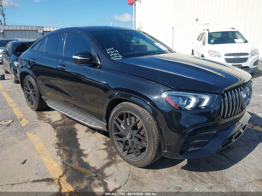 2021 Mercedes-Benz GLE-Class VIN 4JGFD6BB3MA537019 — IAAI salvage auction photo