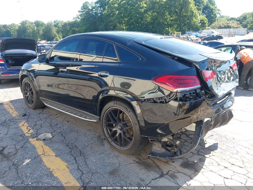 2021 Mercedes-benz Amg gle coupe VIN 4JGFD6BB3MA537019 IAAI salvage auction — REAR END, Salvage (Georgia), sold $35,500 on 2026-08-24 (photo 3)