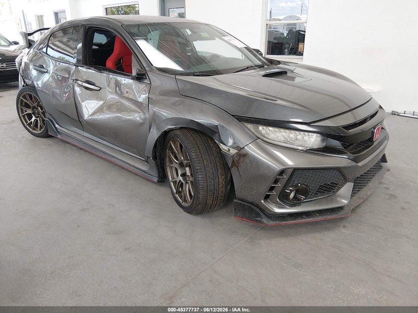 2017 Honda Civic VIN SHHFK8G74HU201112 IAAI salvage auction — RIGHT SIDE, Salvage Title, sold $6,800 on 2026-07-22 (photo 1)