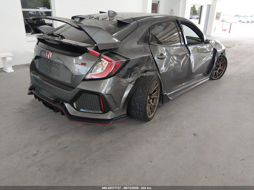 2017 Honda Civic VIN SHHFK8G74HU201112 IAAI salvage auction — RIGHT SIDE, Salvage Title, sold $6,800 on 2026-07-22 (photo 4)