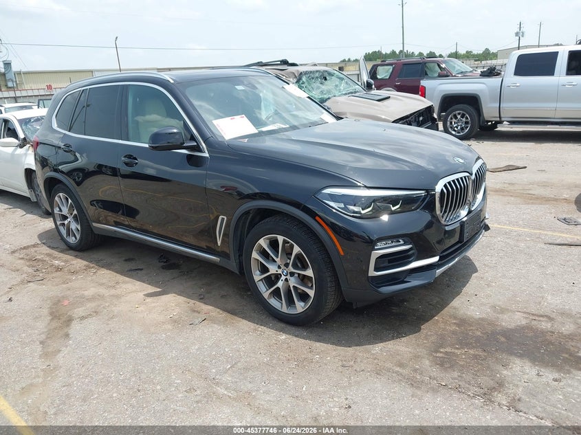 2020 BMW X5 VIN 5UXCR4C0XL9B48020 IAAI salvage auction — LEFT REAR, Original (Texas), sold $18,550 on 2026-07-29 (photo 1)