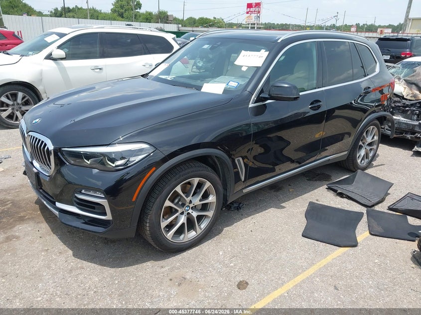 2020 BMW X5 VIN 5UXCR4C0XL9B48020 IAAI salvage auction — LEFT REAR, Original (Texas), sold $18,550 on 2026-07-29 (photo 2)