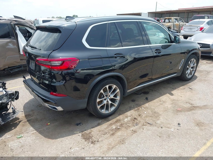 2020 BMW X5 VIN 5UXCR4C0XL9B48020 IAAI salvage auction — LEFT REAR, Original (Texas), sold $18,550 on 2026-07-29 (photo 4)