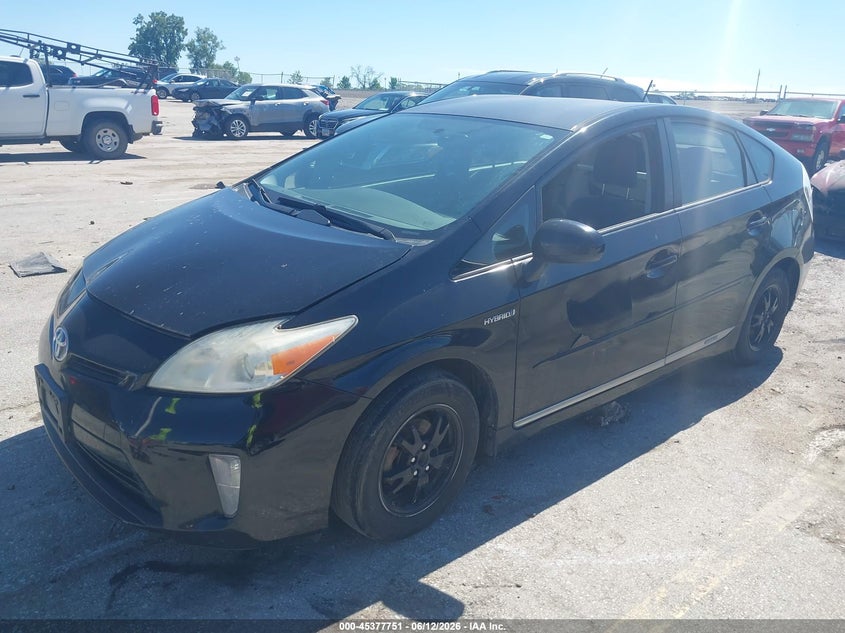 2012 Toyota Prius VIN JTDKN3DU0C5409440 IAAI salvage auction — SIDE, Regular Certificate (Iowa), sold $800 on 2026-07-28 (photo 2)
