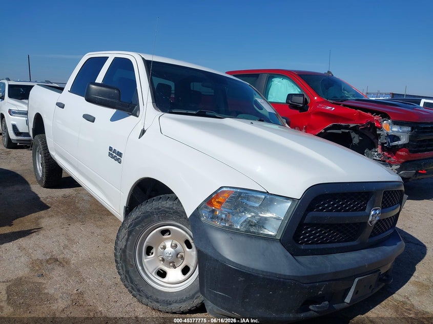 2018 Ram 1500 VIN 1C6RR7KG6JS266829 IAAI salvage auction — LEFT FRONT, Salvage Title, sold $2,900 on 2026-08-13 (photo 1)