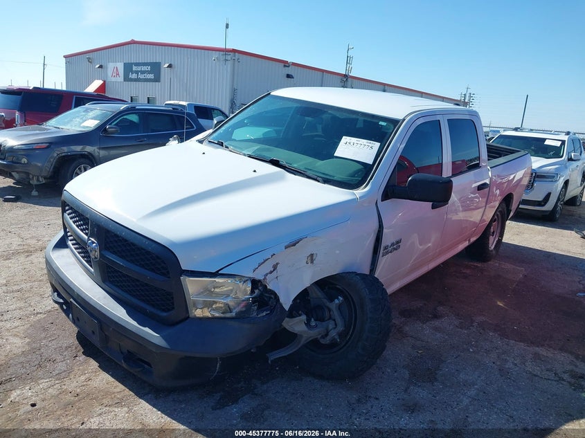 2018 Ram 1500 VIN 1C6RR7KG6JS266829 IAAI salvage auction — LEFT FRONT, Salvage Title, sold $2,900 on 2026-08-13 (photo 2)