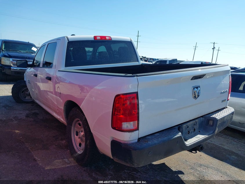 2018 Ram 1500 VIN 1C6RR7KG6JS266829 IAAI salvage auction — LEFT FRONT, Salvage Title, sold $2,900 on 2026-08-13 (photo 3)