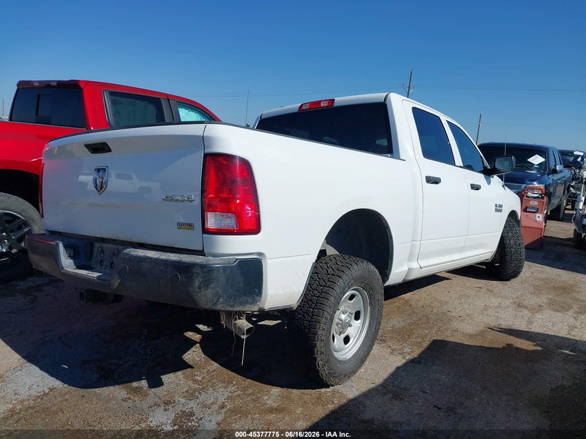 2018 Ram 1500 VIN 1C6RR7KG6JS266829 IAAI salvage auction — LEFT FRONT, Salvage Title, sold $2,900 on 2026-08-13 (photo 4)