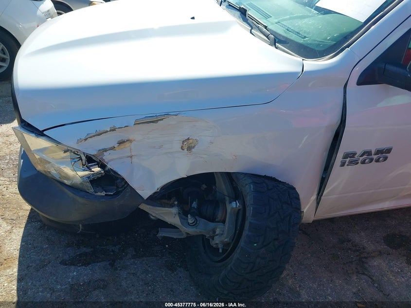 2018 Ram 1500 VIN 1C6RR7KG6JS266829 IAAI salvage auction — LEFT FRONT, Salvage Title, sold $2,900 on 2026-08-13 (photo 6)