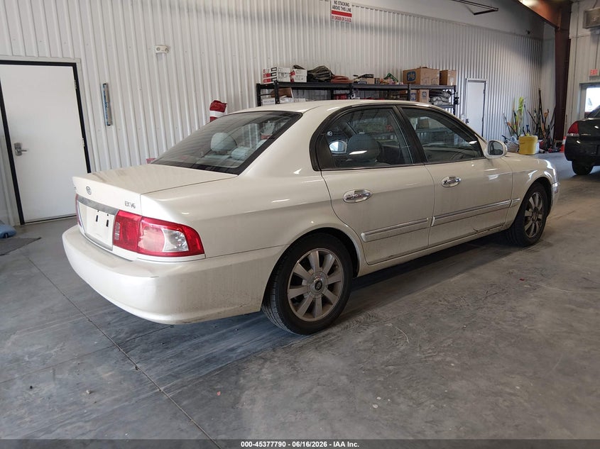 2004 Kia Optima VIN KNAGD128845330440 IAAI salvage auction — LEFT FRONT, Salvage (Colorado), sold $150 on 2026-07-22 (photo 4)