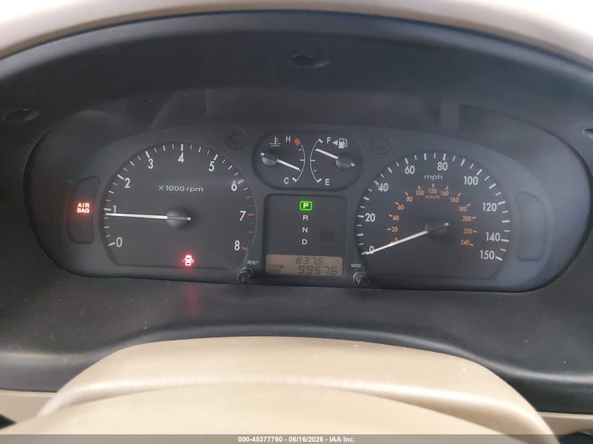 2004 Kia Optima VIN KNAGD128845330440 IAAI salvage auction — LEFT FRONT, Salvage (Colorado), sold $150 on 2026-07-22 (photo 7)
