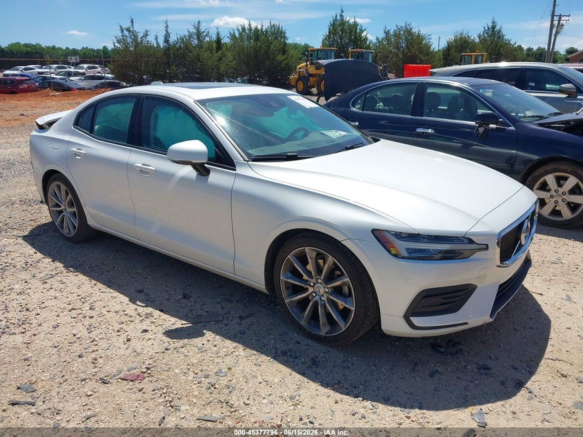 2020 Volvo S60 VIN 7JR102FKXLG035845 IAAI salvage auction — REAR END, Salvage Title, sold $2,500 on 2026-07-27 (photo 1)