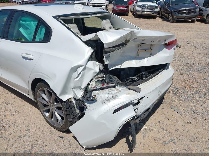 2020 Volvo S60 VIN 7JR102FKXLG035845 IAAI salvage auction — REAR END, Salvage Title, sold $2,500 on 2026-07-27 (photo 6)