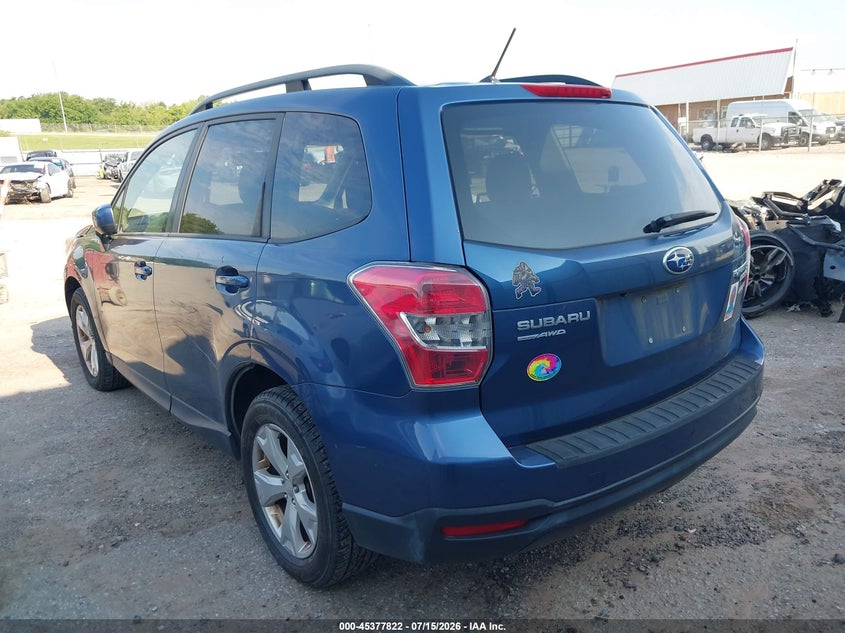 2014 Subaru Forester VIN JF2SJAEC5EH494123 IAAI salvage auction — NORMAL WEAR, Clear (Maryland), sold $1,775 on 2026-07-22 (photo 3)