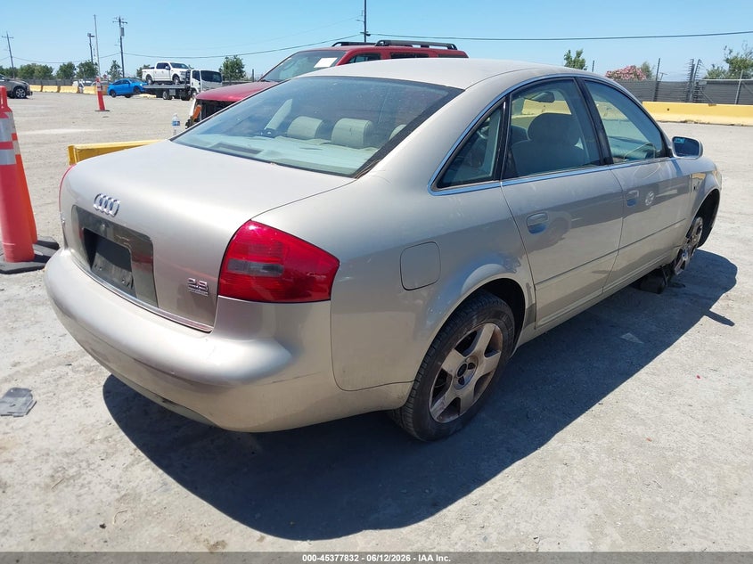 2001 Audi A6 VIN WAUEH64BX1N001994 IAAI salvage auction — NORMAL WEAR, Clear - Dealer Only (California), sold $300 on 2026-07-09 (photo 4)
